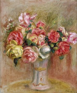 Roses dans un vase de Sèvres